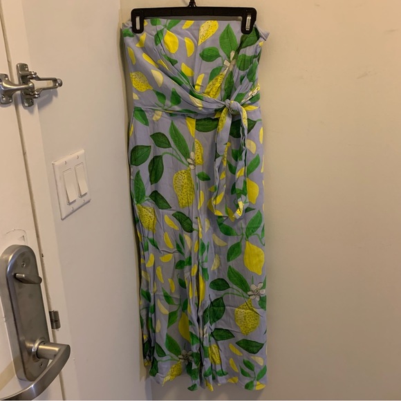 Maeve Lemon Grove Strapless Jumpsuit - Picture 5 of 6